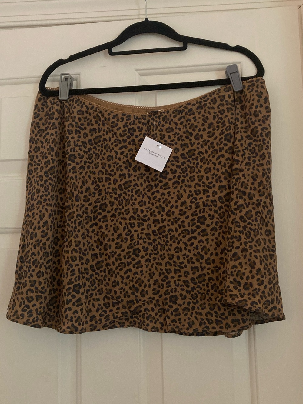 NWT American Eagle Leopard Print Mini Skirt